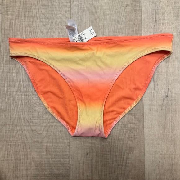 NWT Aerie Sunset Gradient Pink Orange Bikini - Picture 4 of 5